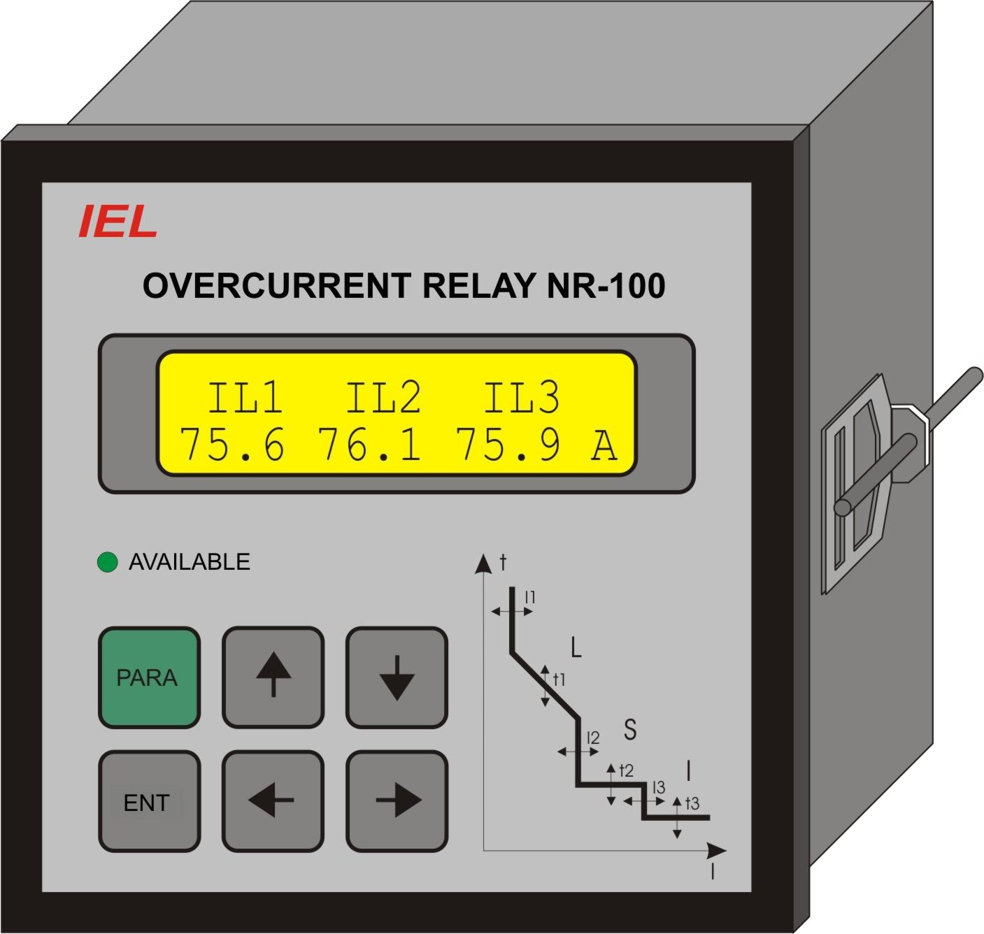 Overcurrent Relay NR100 IEL