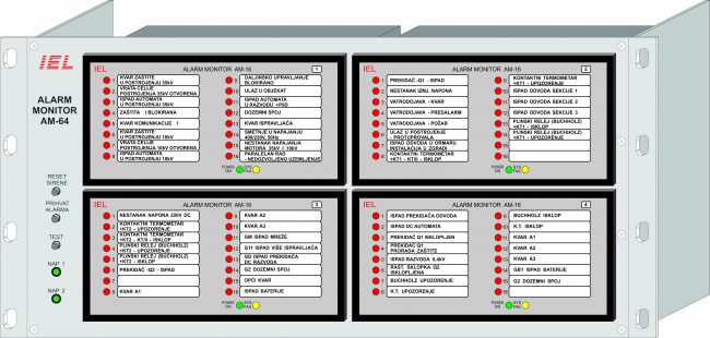 Alarm monitor AM-64